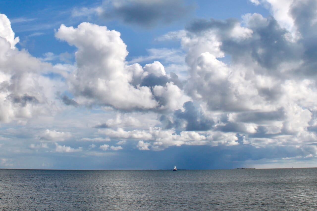 Nordsee Meer Sommer Himmel